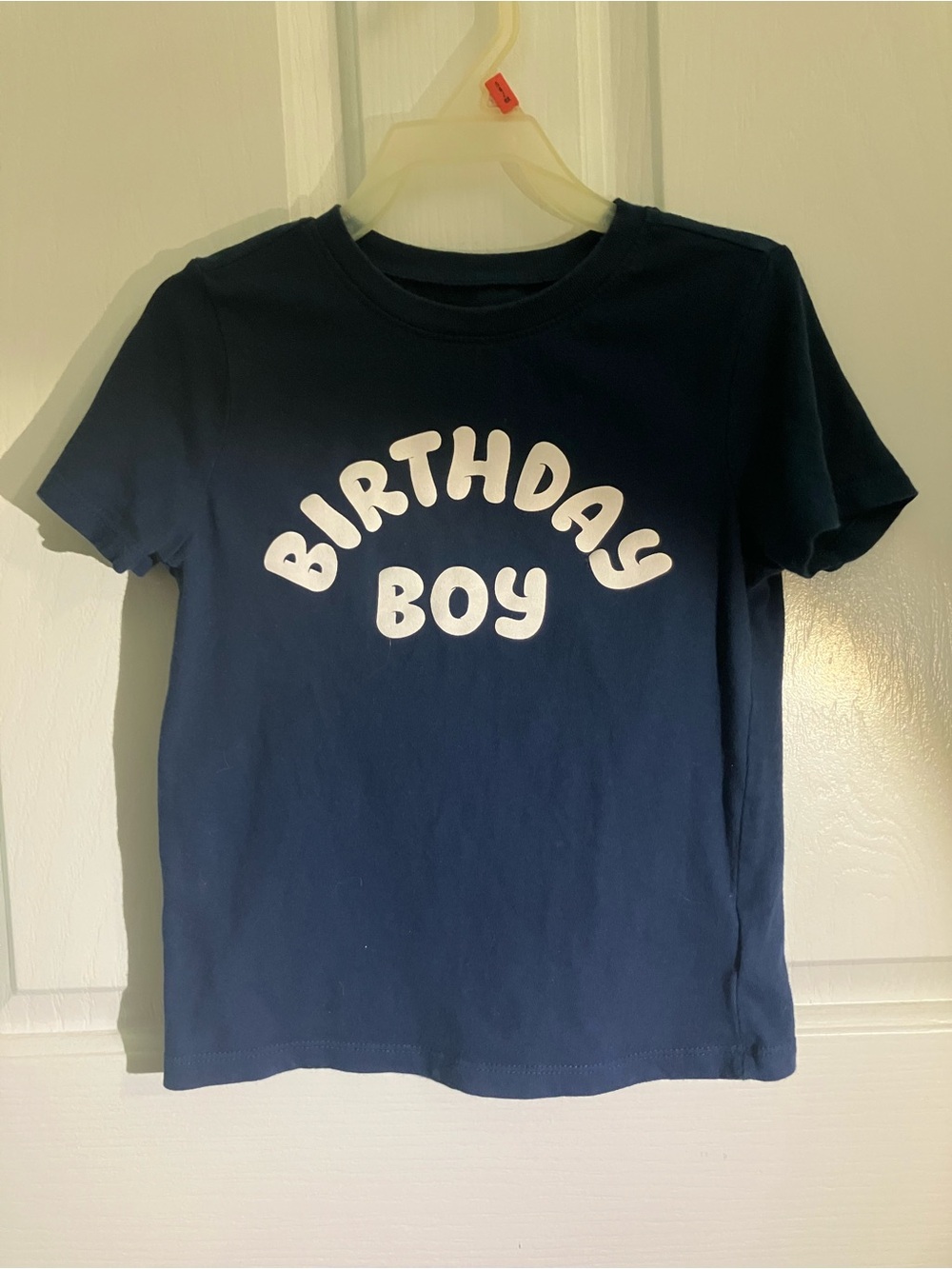 Old Navy Navy Short-Sleeve "Birthday Boy" Tee